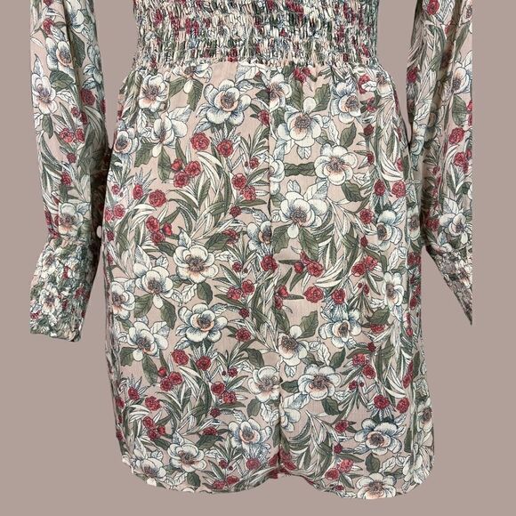 NWT Floral Mini Dress  - Picture 3 of 15